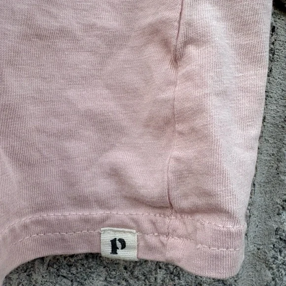 Pact Women’s Medium Pink Heart Beet Graphic T-Shirt 100% Organic Cotton Heart - Picture 4 of 8